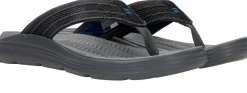 Outlet Skechers Relaxed Fit:Sargo-Point Vista Slippers Heren Grijs