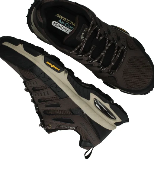 Outlet Skechers Skech Air Envoy Wandelschoenen Heren Bruin