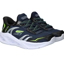 Hot Skechers S-Lights Meteor Lights Slip-Ins Sneakers Jongens Blauw