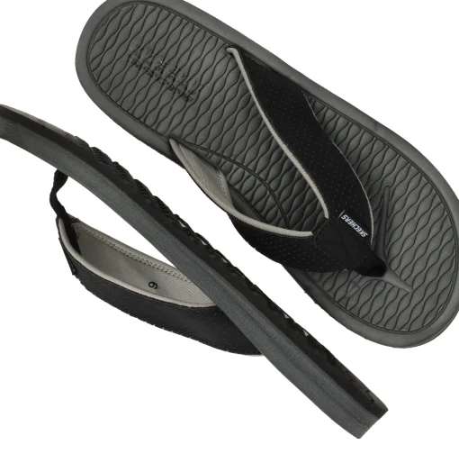 Online Skechers Tantric Copano Slippers Heren Zwart