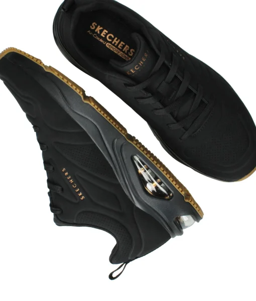 Hot Skechers Tres Air Uno Casairal Sneakers Heren Zwart