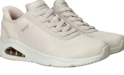 Online Skechers Tres Air Uno Slip-Ins Instappers Dames Beige