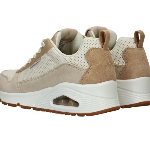 Fashion Skechers Uno 2 Much Fun Sneakers Dames Beige