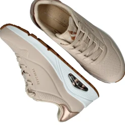 Hot Skechers Uno Golden Air Sneakers Dames Beige