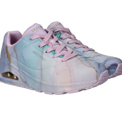 Fashion Skechers Uno Marbel Marvel Sneakers Dames Paars