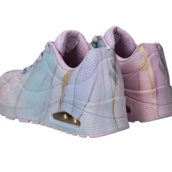 Fashion Skechers Uno Marbel Marvel Sneakers Dames Paars