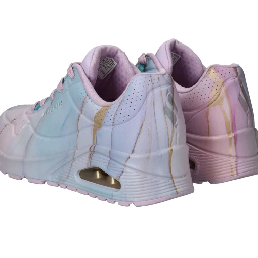 Fashion Skechers Uno Marbel Marvel Sneakers Dames Paars