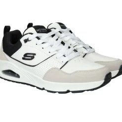 Outlet Skechers Uno Retro One Sneakers Heren Wit