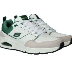 New Skechers Uno Retro One Sneakers Heren Groen