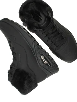 New Skechers Uno Rugged Fall Air Sneakers Dames Zwart