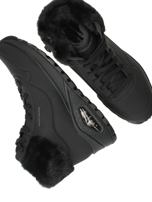 New Skechers Uno Rugged Fall Air Sneakers Dames Zwart