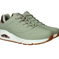 Outlet Skechers Uno Shimmer Away Sneakers Dames Groen
