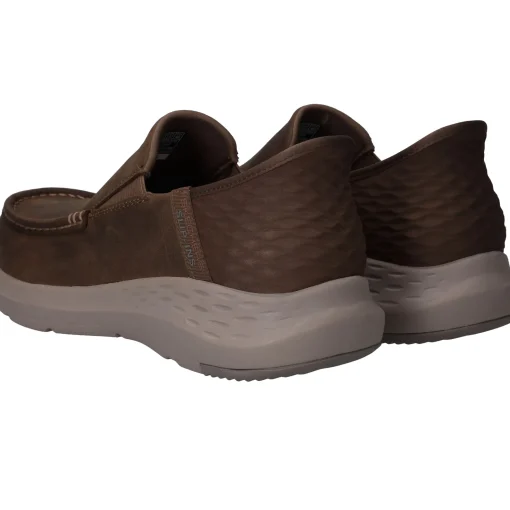 Fashion Skechers Uno Slip Ins Parson Oswin Instappers Heren Bruin