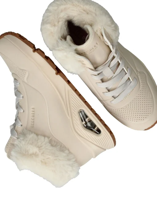Fashion Skechers Uno Sneakers Meisjes Beige