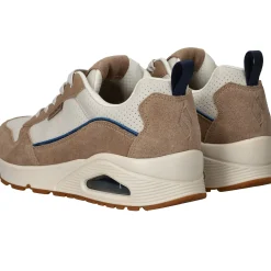 Discount Skechers Uno Stacre 2.0 Sneakers Heren Beige
