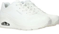 Outlet Skechers Uno Stand On Air Sneakers Dames Wit