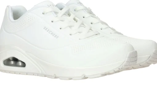 Outlet Skechers Uno Stand On Air Sneakers Dames Wit