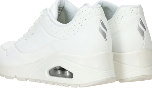 Outlet Skechers Uno Stand On Air Sneakers Dames Wit