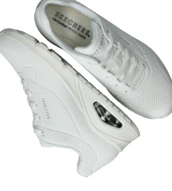 Outlet Skechers Uno Stand On Air Sneakers Dames Wit