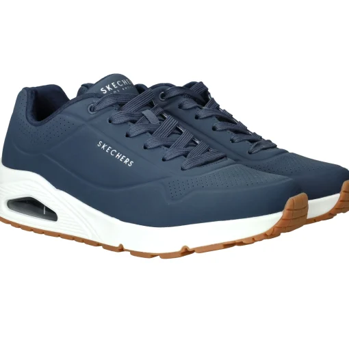 Online Skechers Uno Stand On Air Sneakers Heren Blauw