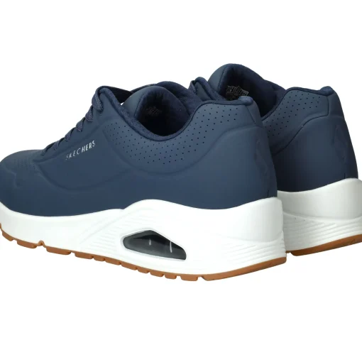 Online Skechers Uno Stand On Air Sneakers Heren Blauw