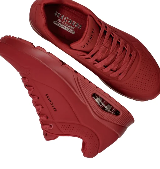 Online Skechers Uno Stand On Air Sneakers Heren Rood