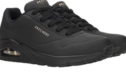 Sale Skechers Uno Stand on Air Sneakers Dames Zwart