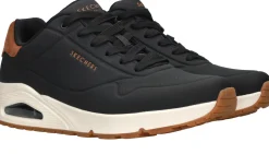 Online Skechers Uno Suited on Air Sneakers Heren Zwart