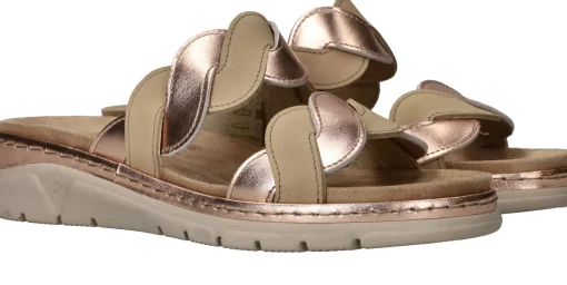 Fashion Suave Slippers Dames Beige
