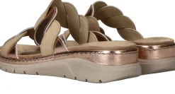 Fashion Suave Slippers Dames Beige