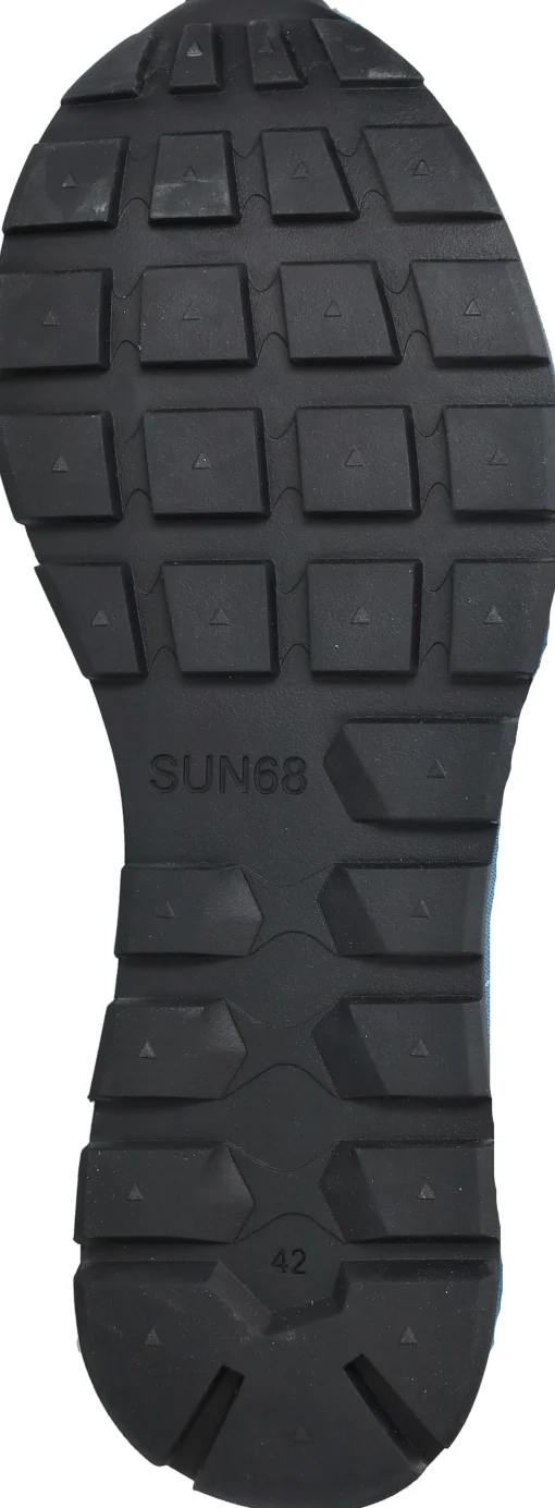 Clearance SUN68 Tom Solid Sneakers Heren Blauw