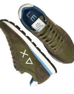 Hot SUN68 Tom Solid Sneakers Heren Groen
