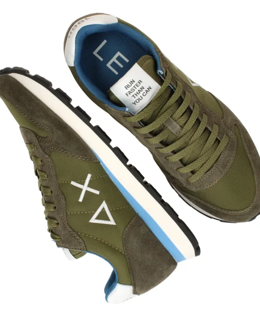 Hot SUN68 Tom Solid Sneakers Heren Groen
