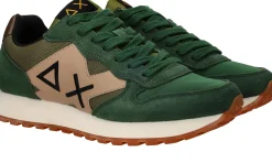 Clearance SUN68 Tom Solid Sneakers Heren Groen