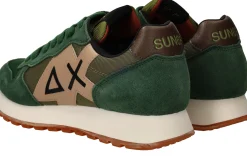 Clearance SUN68 Tom Solid Sneakers Heren Groen
