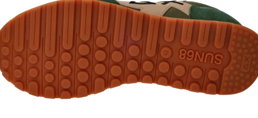 Clearance SUN68 Tom Solid Sneakers Heren Groen
