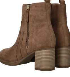Discount Tamaris Enkellaarsjes Dames Beige