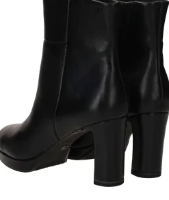 Best Tamaris Enkellaarsjes Dames Zwart