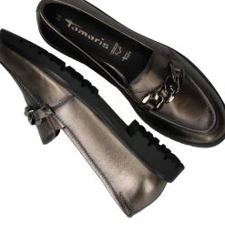 Sale Tamaris Loafers Dames Zilver