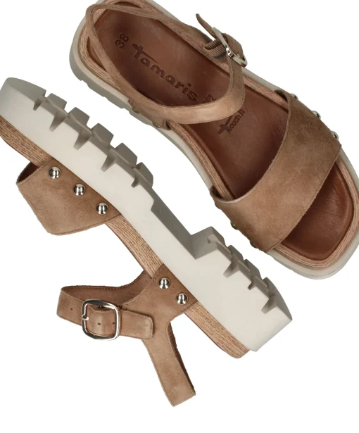 Sale Tamaris Sandalen Dames Cognac