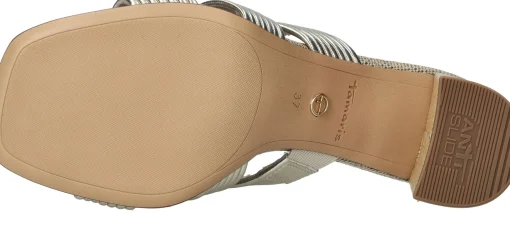 Online Tamaris Slippers Dames Goud