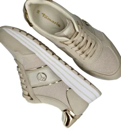 Sale Tamaris Sneakers Dames Beige