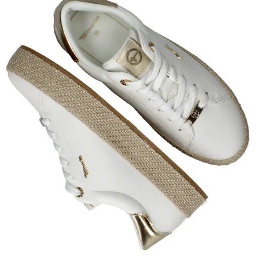 Discount Tamaris Sneakers Dames Wit