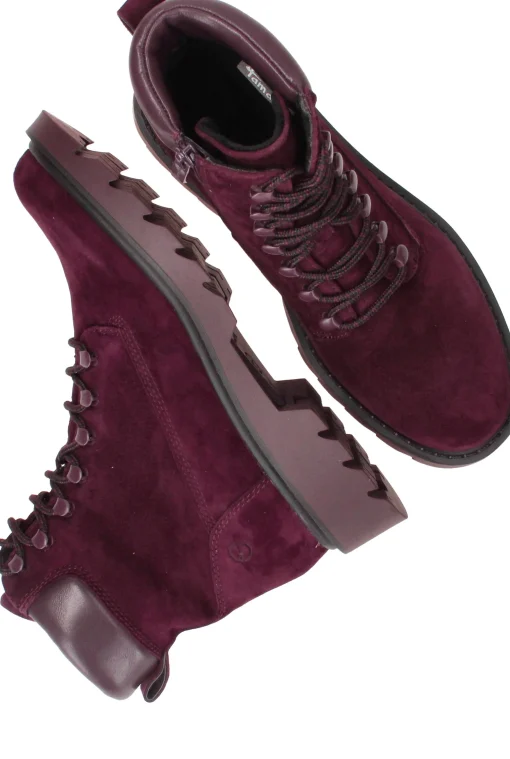 Hot Tamaris Veterboots Dames Rood