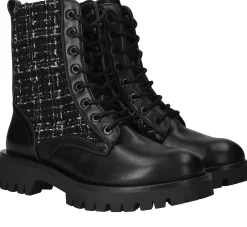 Sale Tamaris Veterboots Dames Zwart