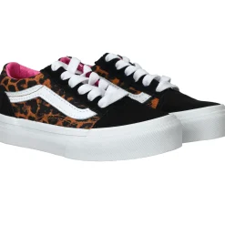 Best Vans Old Skool Leopard Pop Sneakers Meisjes Zwart