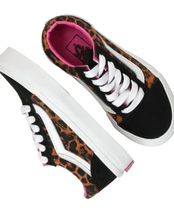 Best Vans Old Skool Leopard Pop Sneakers Meisjes Zwart