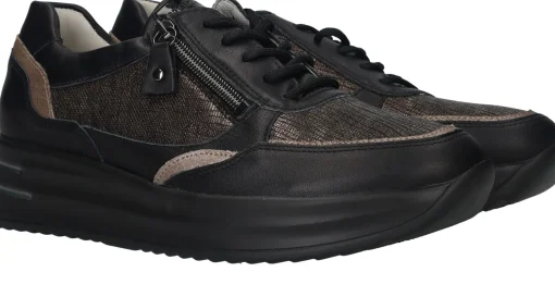 Hot Waldlaufer Arianna Sneakers Dames Zwart