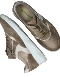 Clearance Waldlaufer Funky Sneakers Dames Beige
