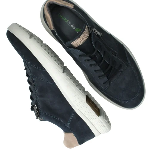 Discount Waldlaufer Heiko Sneakers Heren Blauw